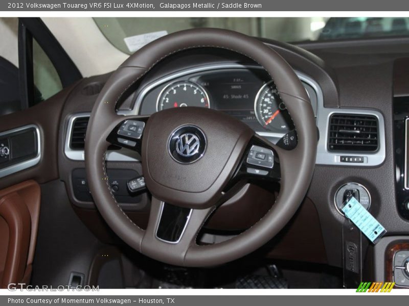  2012 Touareg VR6 FSI Lux 4XMotion Steering Wheel