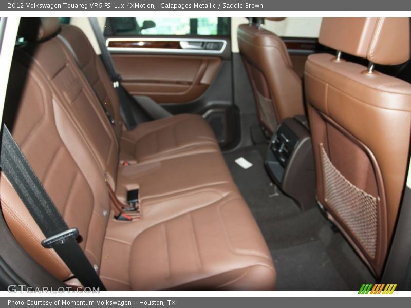 Rear Seat of 2012 Touareg VR6 FSI Lux 4XMotion