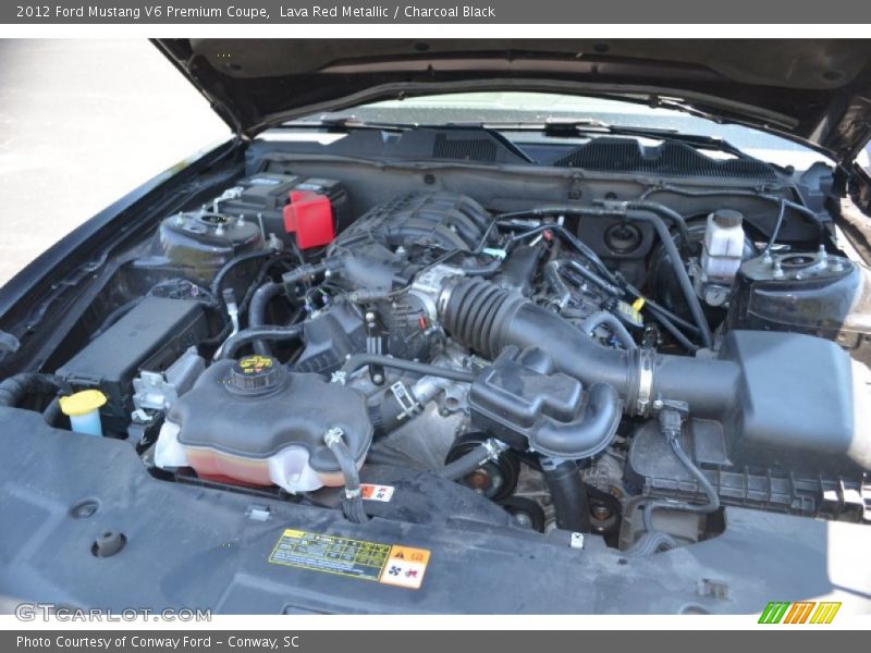  2012 Mustang V6 Premium Coupe Engine - 3.7 Liter DOHC 24-Valve Ti-VCT V6