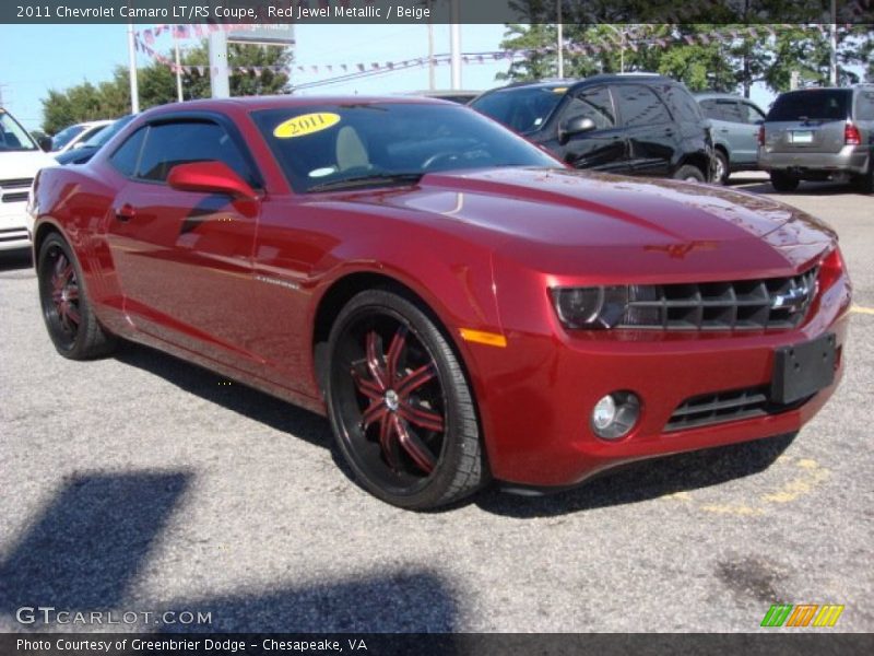 Front 3/4 View of 2011 Camaro LT/RS Coupe