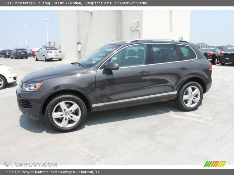 Galapagos Metallic / Black Anthracite 2012 Volkswagen Touareg TDI Lux 4XMotion
