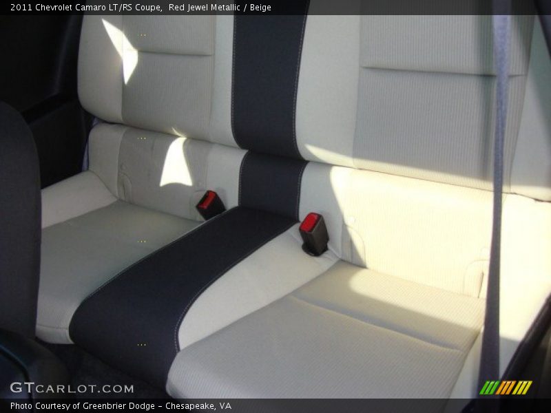 Red Jewel Metallic / Beige 2011 Chevrolet Camaro LT/RS Coupe