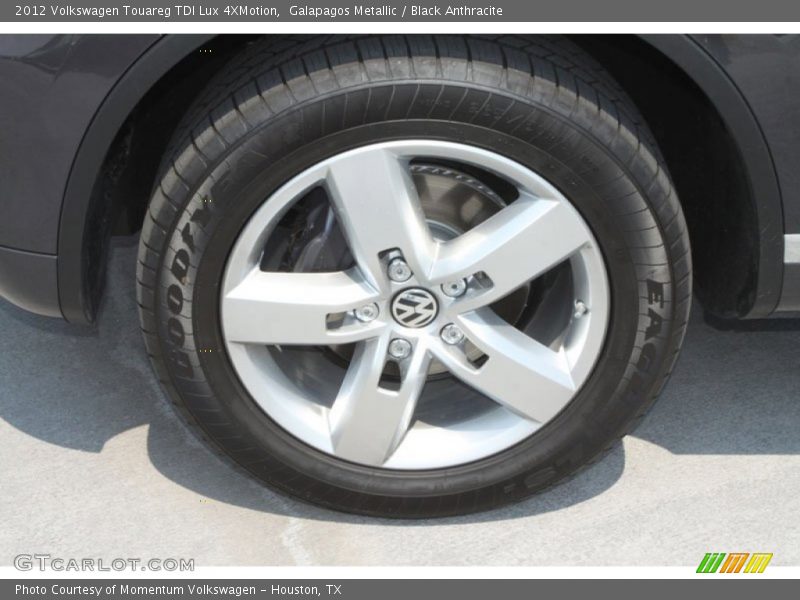 Galapagos Metallic / Black Anthracite 2012 Volkswagen Touareg TDI Lux 4XMotion