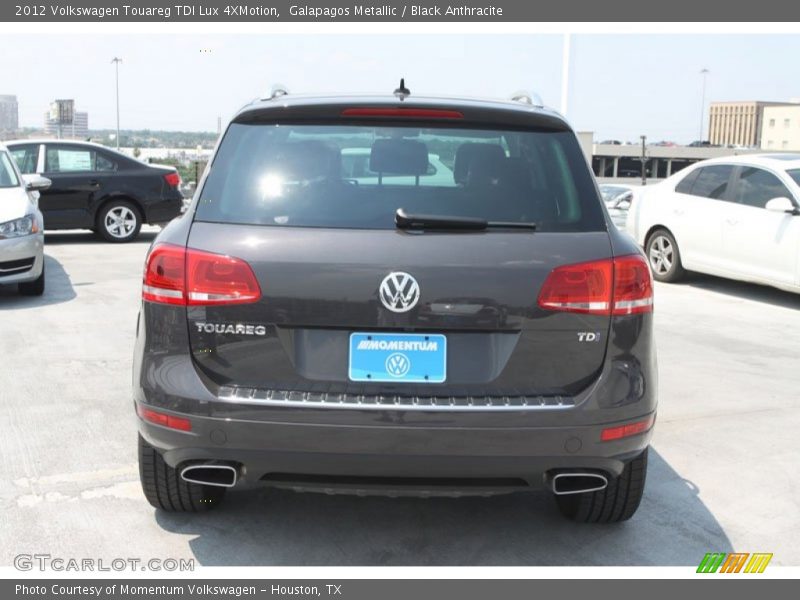 Galapagos Metallic / Black Anthracite 2012 Volkswagen Touareg TDI Lux 4XMotion