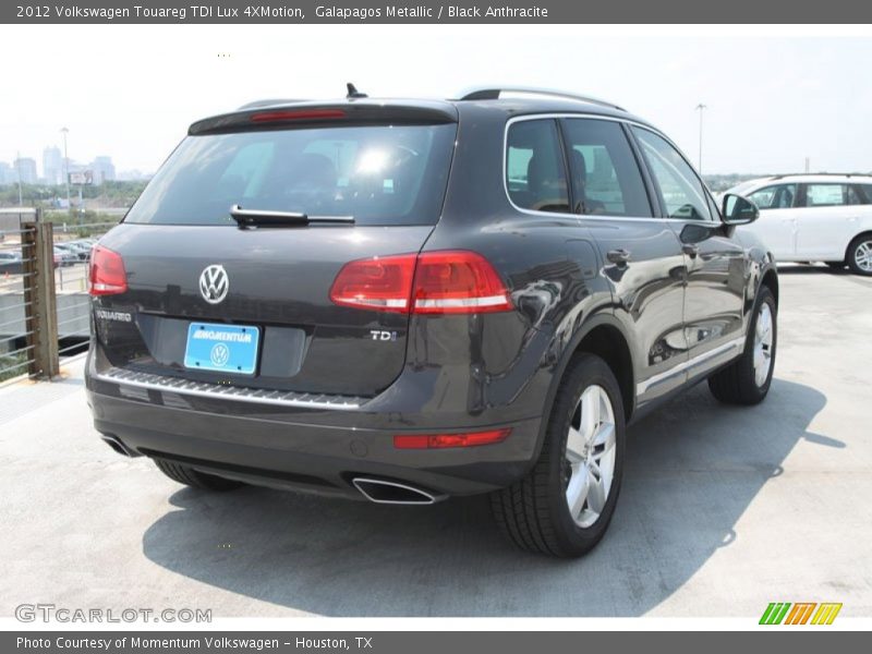 Galapagos Metallic / Black Anthracite 2012 Volkswagen Touareg TDI Lux 4XMotion