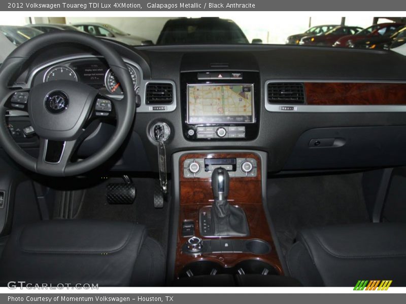 Galapagos Metallic / Black Anthracite 2012 Volkswagen Touareg TDI Lux 4XMotion