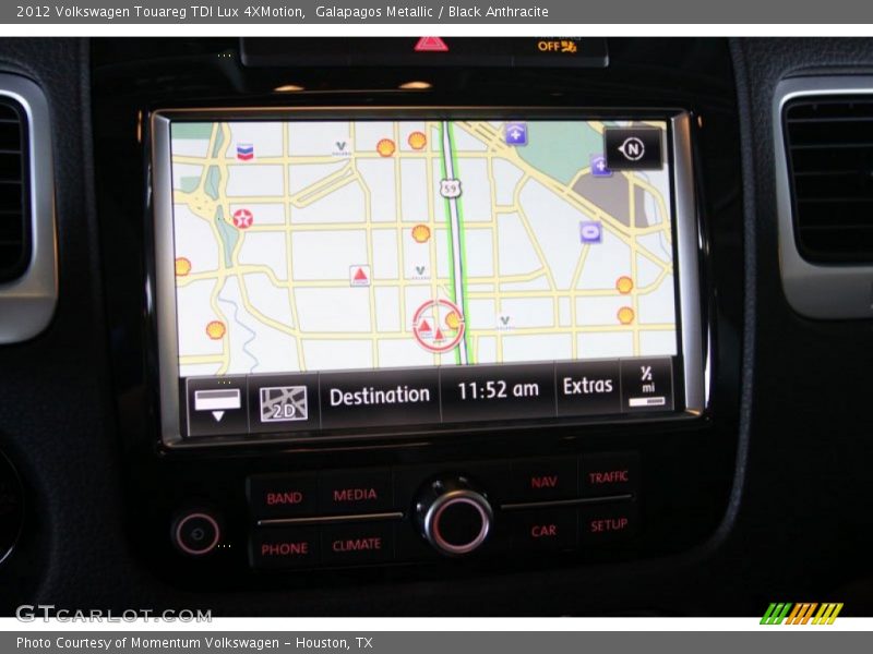 Galapagos Metallic / Black Anthracite 2012 Volkswagen Touareg TDI Lux 4XMotion