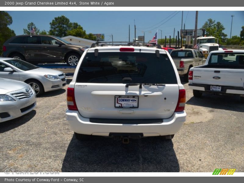 Stone White / Agate 2000 Jeep Grand Cherokee Limited 4x4