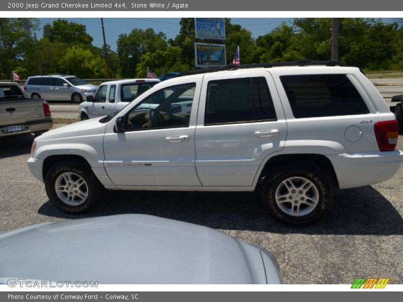 Stone White / Agate 2000 Jeep Grand Cherokee Limited 4x4