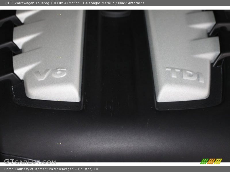 Galapagos Metallic / Black Anthracite 2012 Volkswagen Touareg TDI Lux 4XMotion