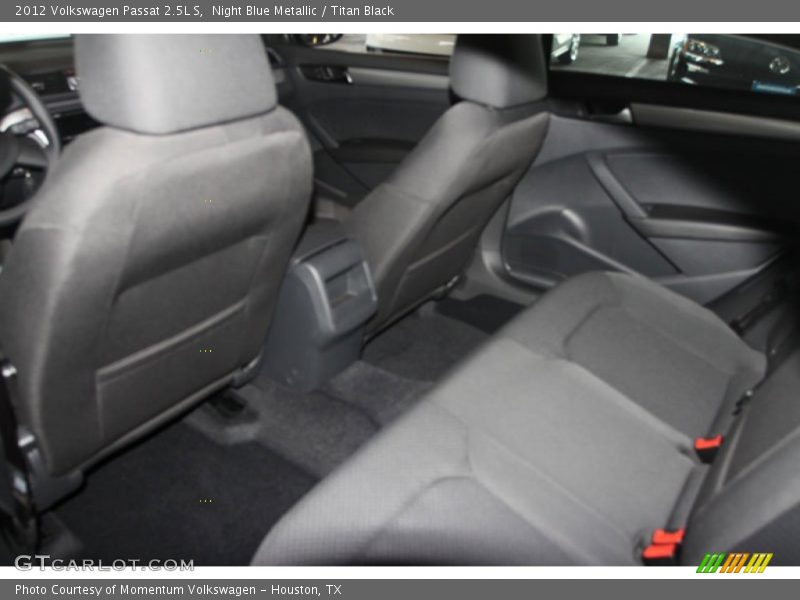 Night Blue Metallic / Titan Black 2012 Volkswagen Passat 2.5L S