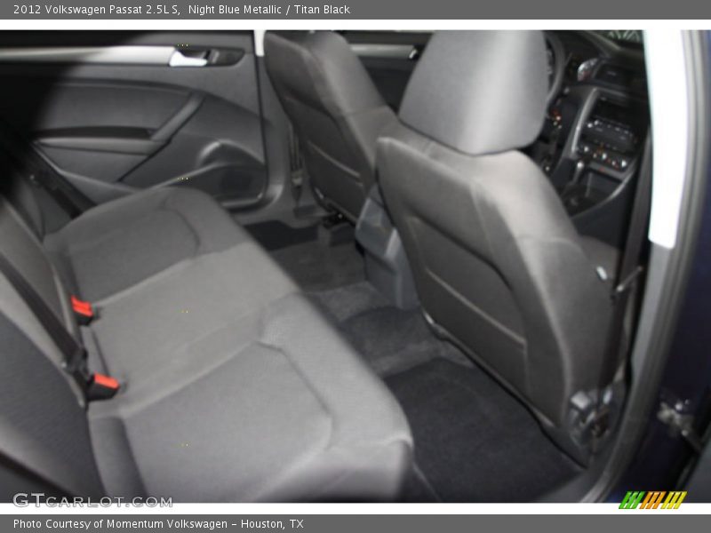 Night Blue Metallic / Titan Black 2012 Volkswagen Passat 2.5L S