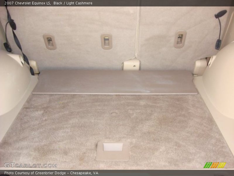 Black / Light Cashmere 2007 Chevrolet Equinox LS