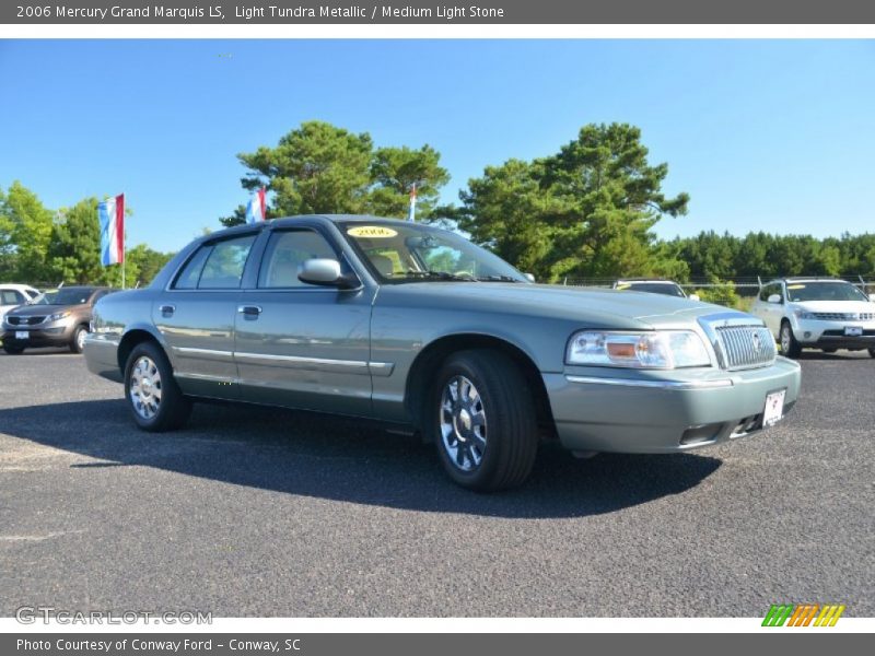 Light Tundra Metallic / Medium Light Stone 2006 Mercury Grand Marquis LS