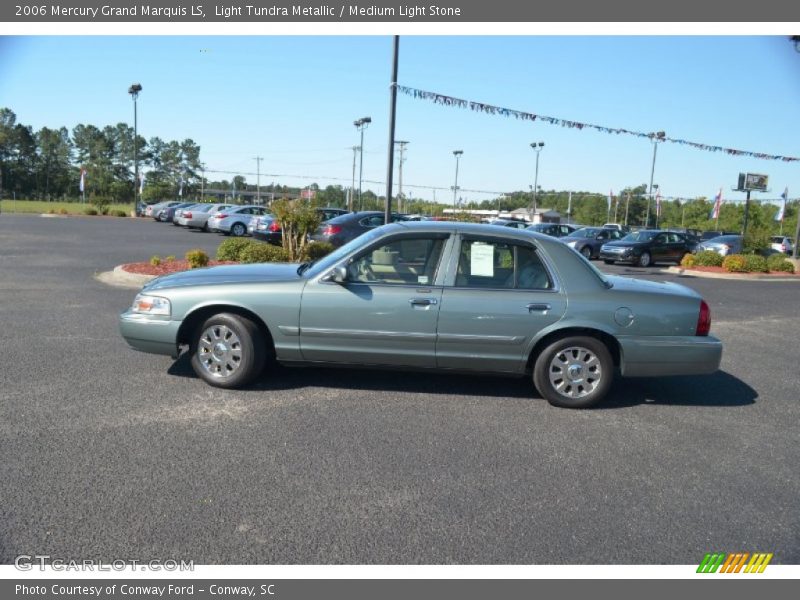 Light Tundra Metallic / Medium Light Stone 2006 Mercury Grand Marquis LS