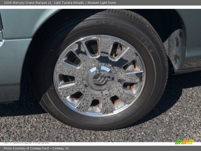 Light Tundra Metallic / Medium Light Stone 2006 Mercury Grand Marquis LS