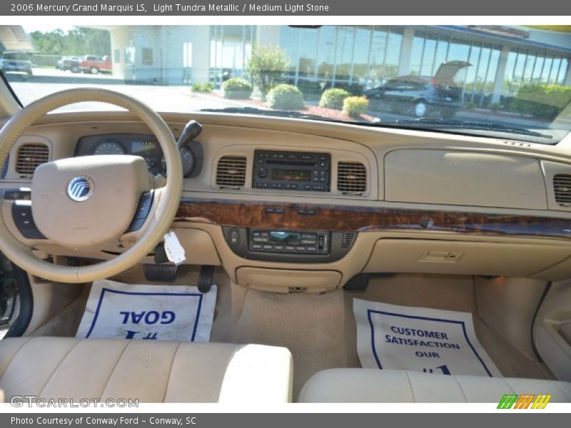 Light Tundra Metallic / Medium Light Stone 2006 Mercury Grand Marquis LS