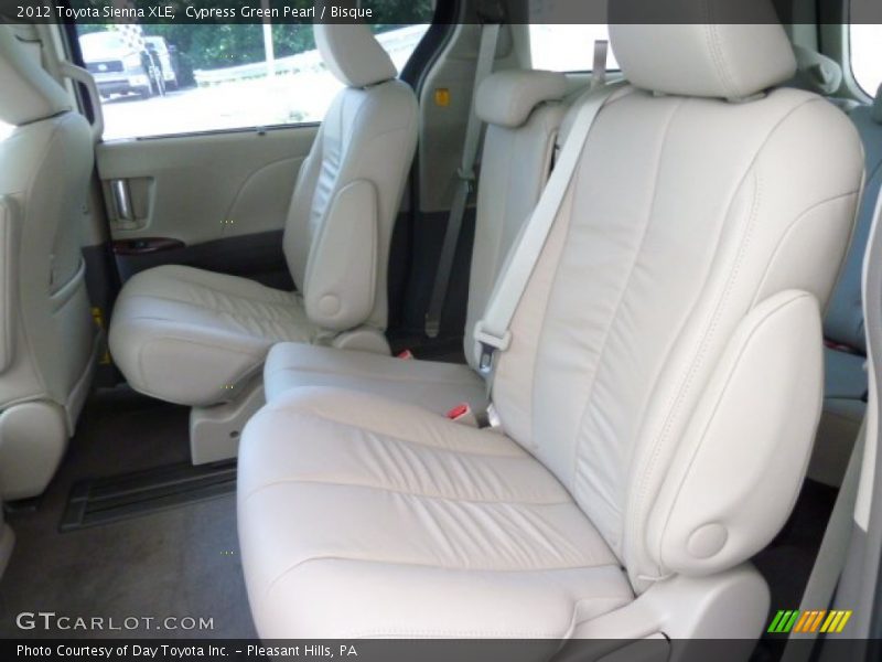 Cypress Green Pearl / Bisque 2012 Toyota Sienna XLE