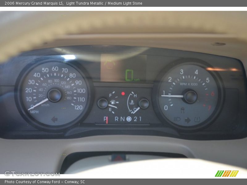 Light Tundra Metallic / Medium Light Stone 2006 Mercury Grand Marquis LS