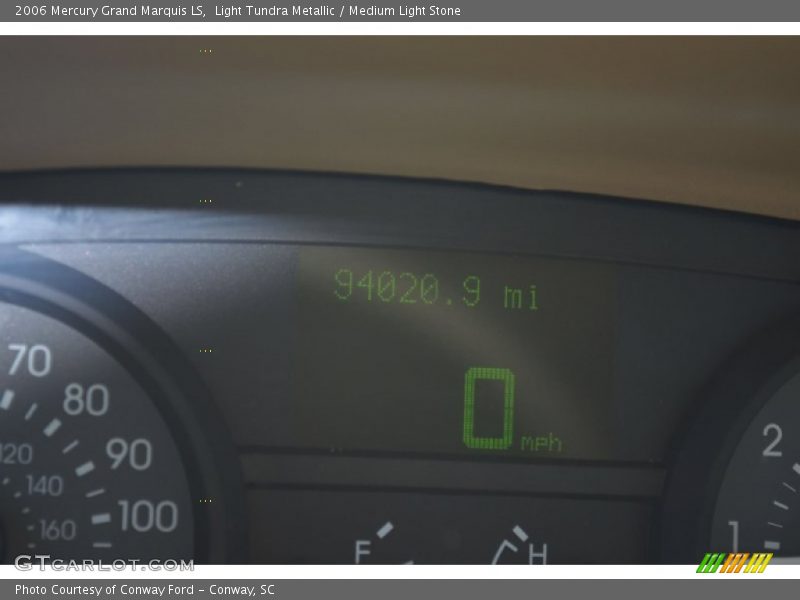 Light Tundra Metallic / Medium Light Stone 2006 Mercury Grand Marquis LS