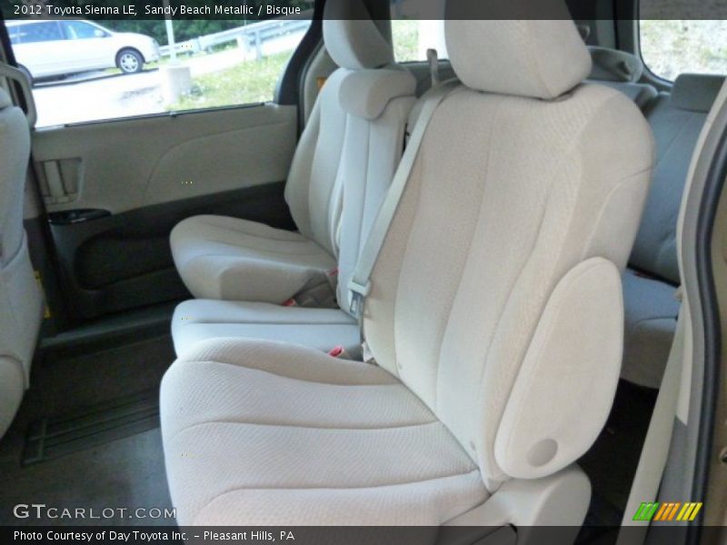 Sandy Beach Metallic / Bisque 2012 Toyota Sienna LE