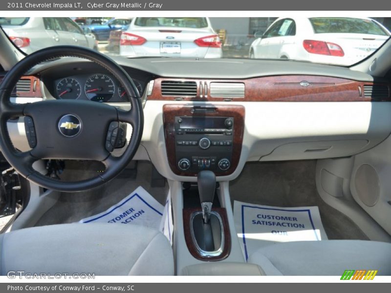 Cyber Gray Metallic / Gray 2011 Chevrolet Impala LT
