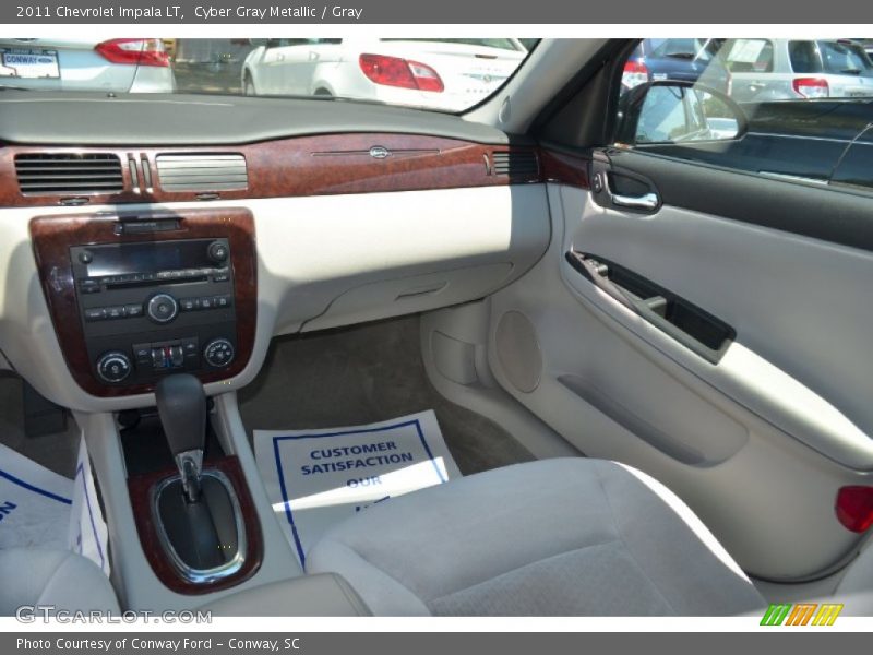 Cyber Gray Metallic / Gray 2011 Chevrolet Impala LT