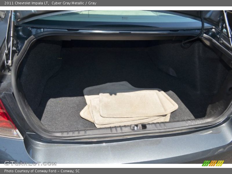 Cyber Gray Metallic / Gray 2011 Chevrolet Impala LT