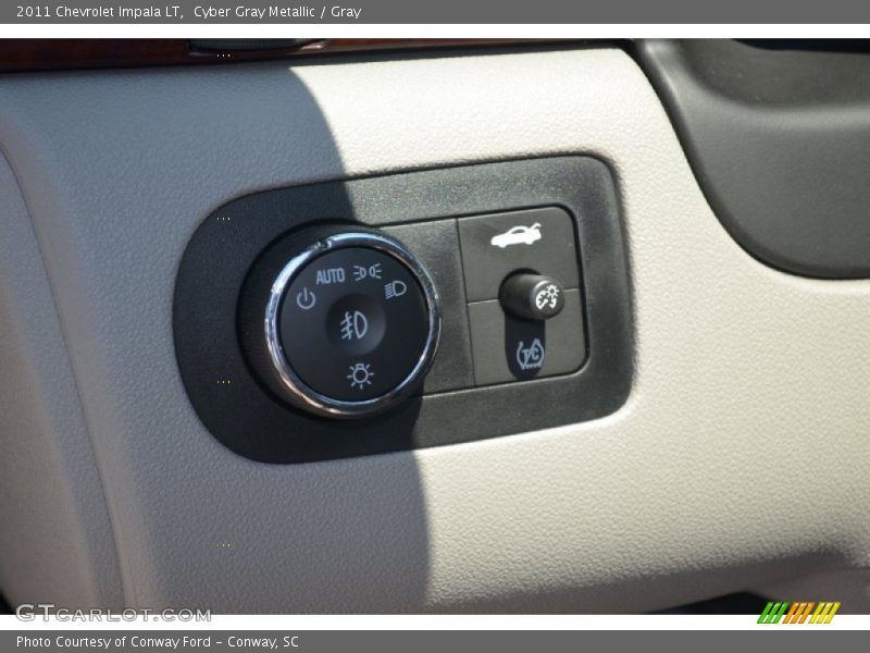 Cyber Gray Metallic / Gray 2011 Chevrolet Impala LT
