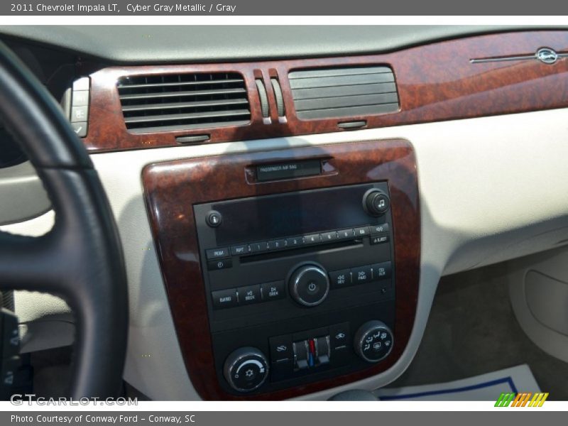 Cyber Gray Metallic / Gray 2011 Chevrolet Impala LT