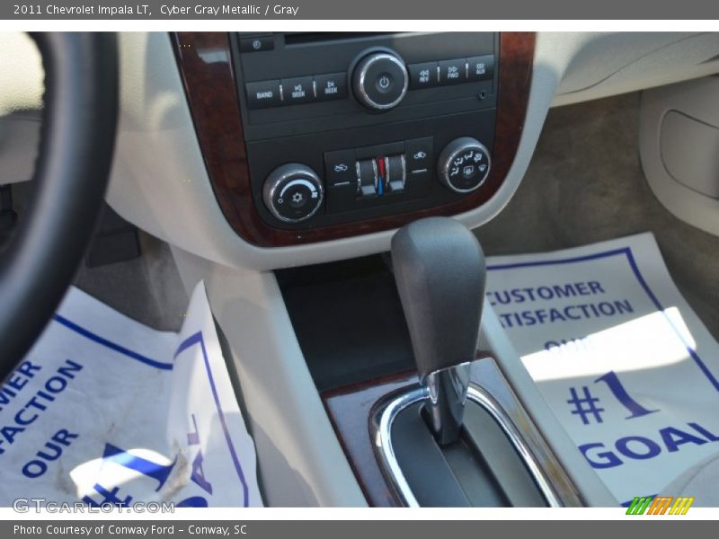 Cyber Gray Metallic / Gray 2011 Chevrolet Impala LT