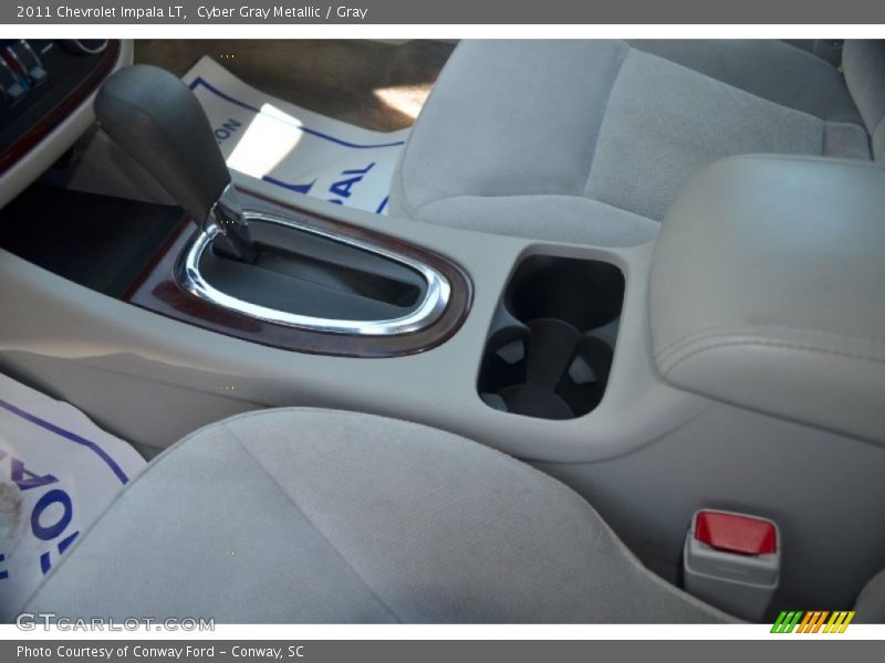 Cyber Gray Metallic / Gray 2011 Chevrolet Impala LT