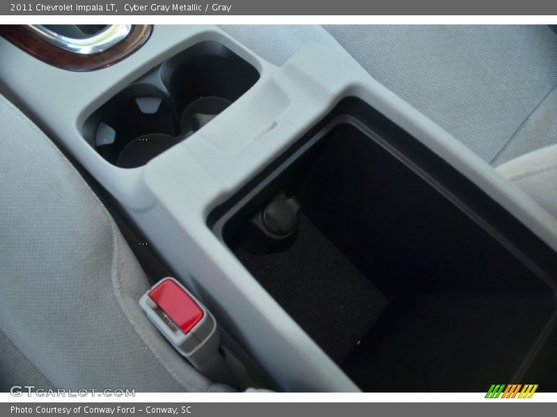 Cyber Gray Metallic / Gray 2011 Chevrolet Impala LT