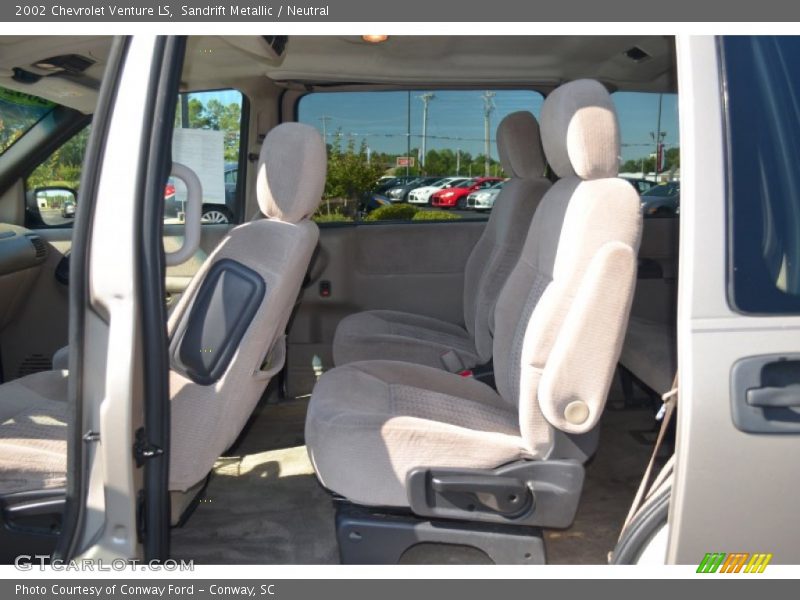 Sandrift Metallic / Neutral 2002 Chevrolet Venture LS