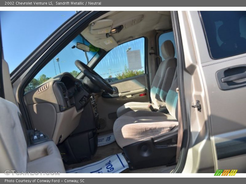 Sandrift Metallic / Neutral 2002 Chevrolet Venture LS