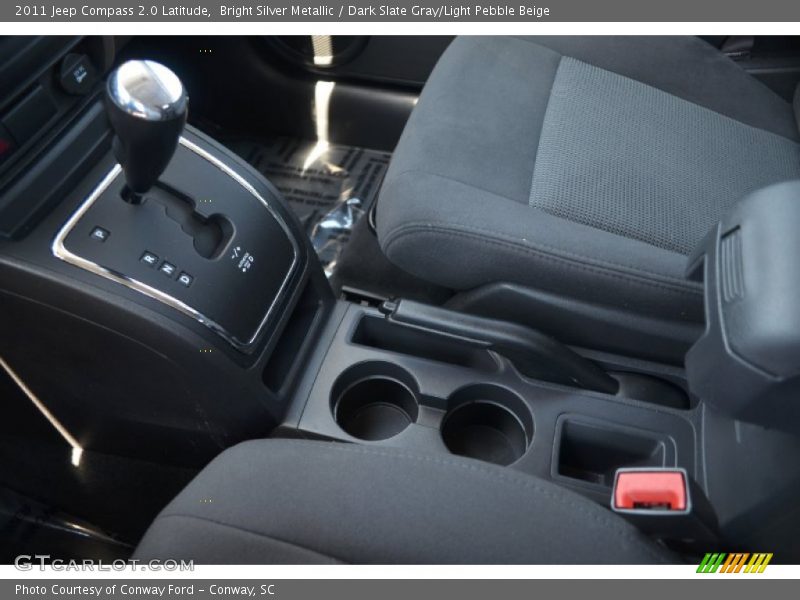 Bright Silver Metallic / Dark Slate Gray/Light Pebble Beige 2011 Jeep Compass 2.0 Latitude