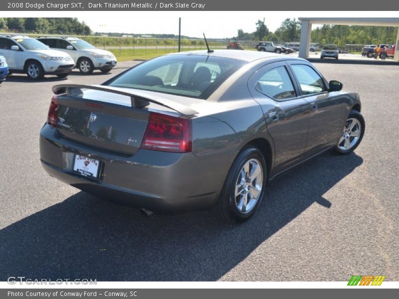Dark Titanium Metallic / Dark Slate Gray 2008 Dodge Charger SXT