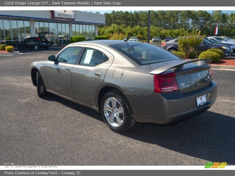 Dark Titanium Metallic / Dark Slate Gray 2008 Dodge Charger SXT