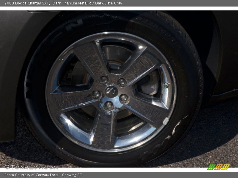 Dark Titanium Metallic / Dark Slate Gray 2008 Dodge Charger SXT