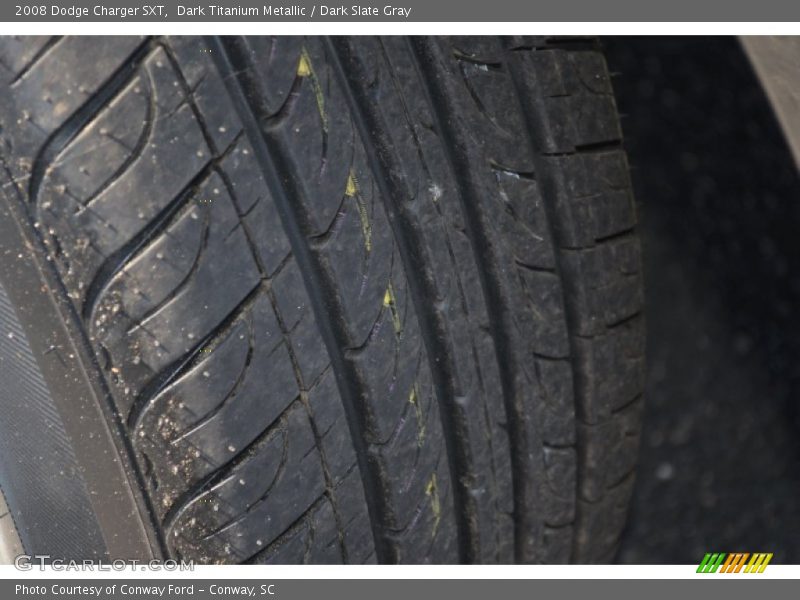 Dark Titanium Metallic / Dark Slate Gray 2008 Dodge Charger SXT
