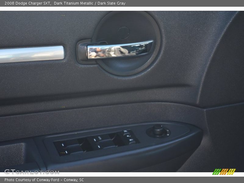 Dark Titanium Metallic / Dark Slate Gray 2008 Dodge Charger SXT