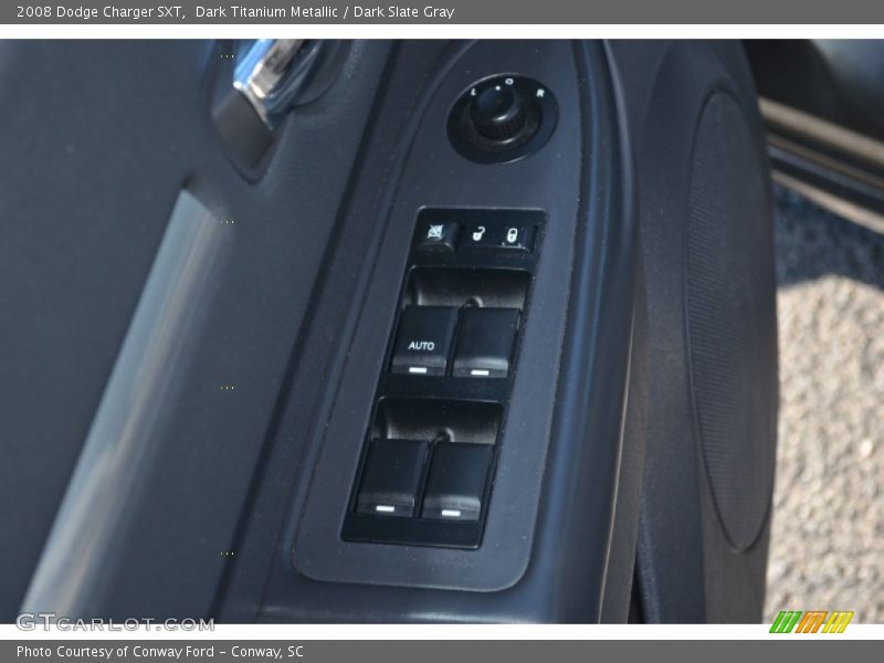 Dark Titanium Metallic / Dark Slate Gray 2008 Dodge Charger SXT
