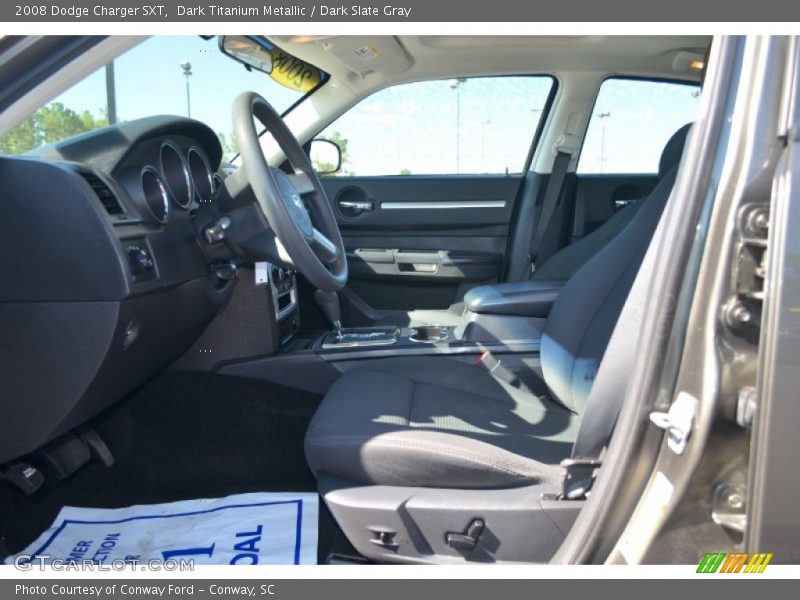 Dark Titanium Metallic / Dark Slate Gray 2008 Dodge Charger SXT