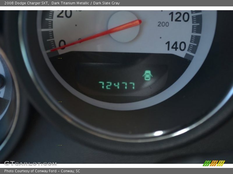 Dark Titanium Metallic / Dark Slate Gray 2008 Dodge Charger SXT