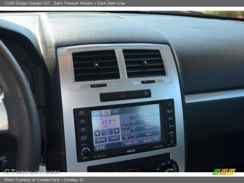 Dark Titanium Metallic / Dark Slate Gray 2008 Dodge Charger SXT