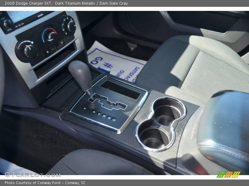 Dark Titanium Metallic / Dark Slate Gray 2008 Dodge Charger SXT