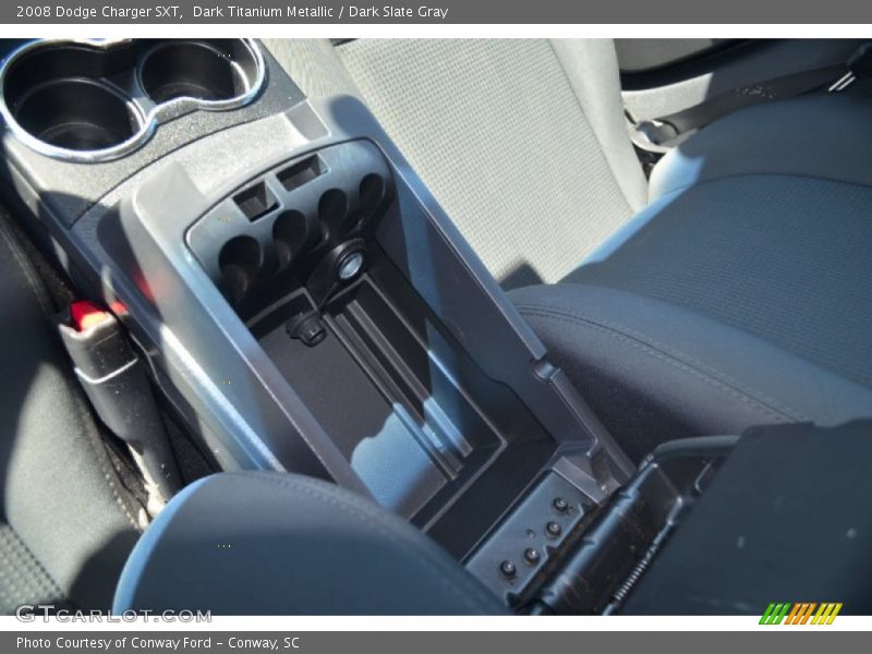 Dark Titanium Metallic / Dark Slate Gray 2008 Dodge Charger SXT