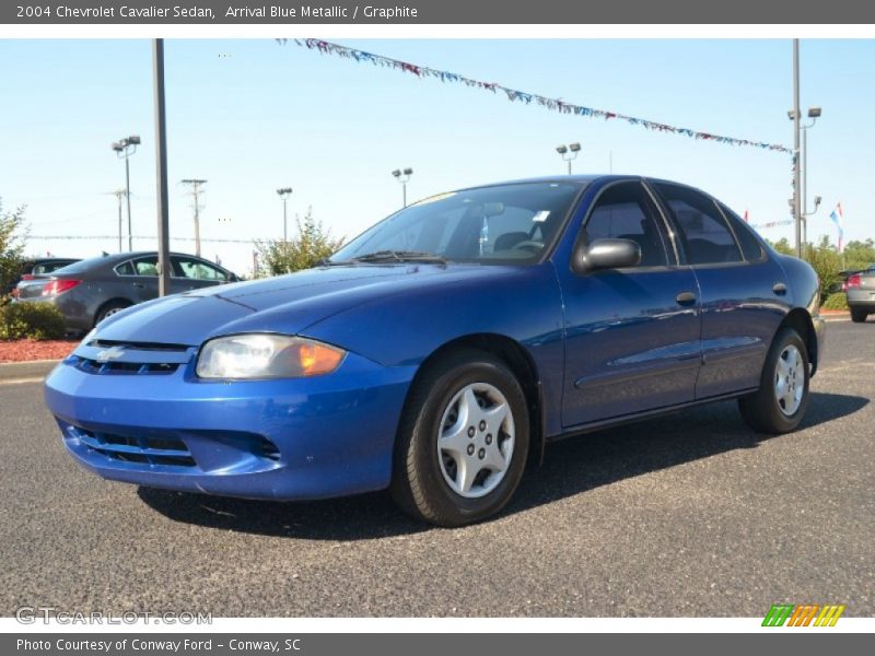 Arrival Blue Metallic / Graphite 2004 Chevrolet Cavalier Sedan