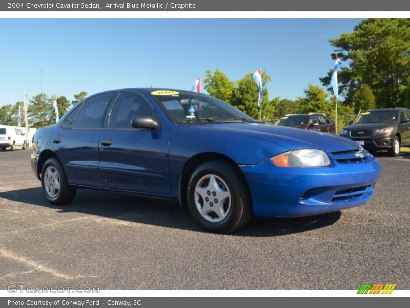 Arrival Blue Metallic / Graphite 2004 Chevrolet Cavalier Sedan