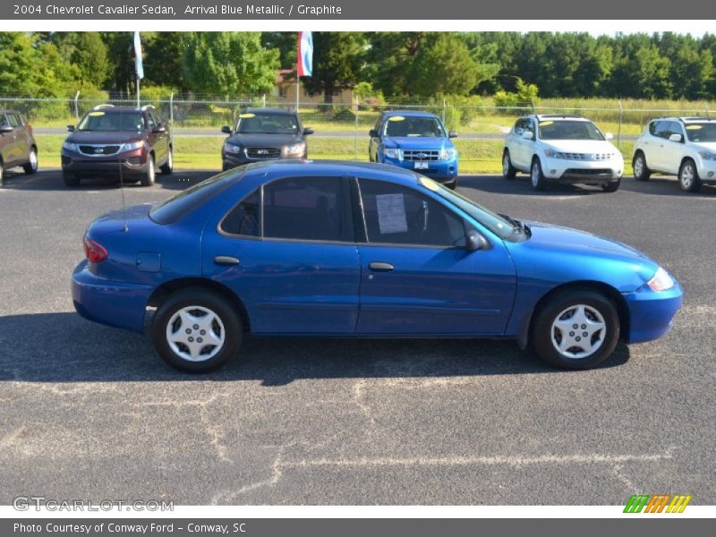 Arrival Blue Metallic / Graphite 2004 Chevrolet Cavalier Sedan
